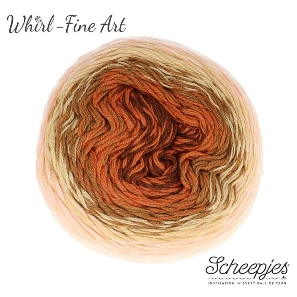 Scheepjes Whirl - Fine Art - Dadaism - Nitti Yarns - Amigurumi - Crochet - Knitting - Merino, Microfibre, Acrylic Mix Yarn - 4 Ply - NZ