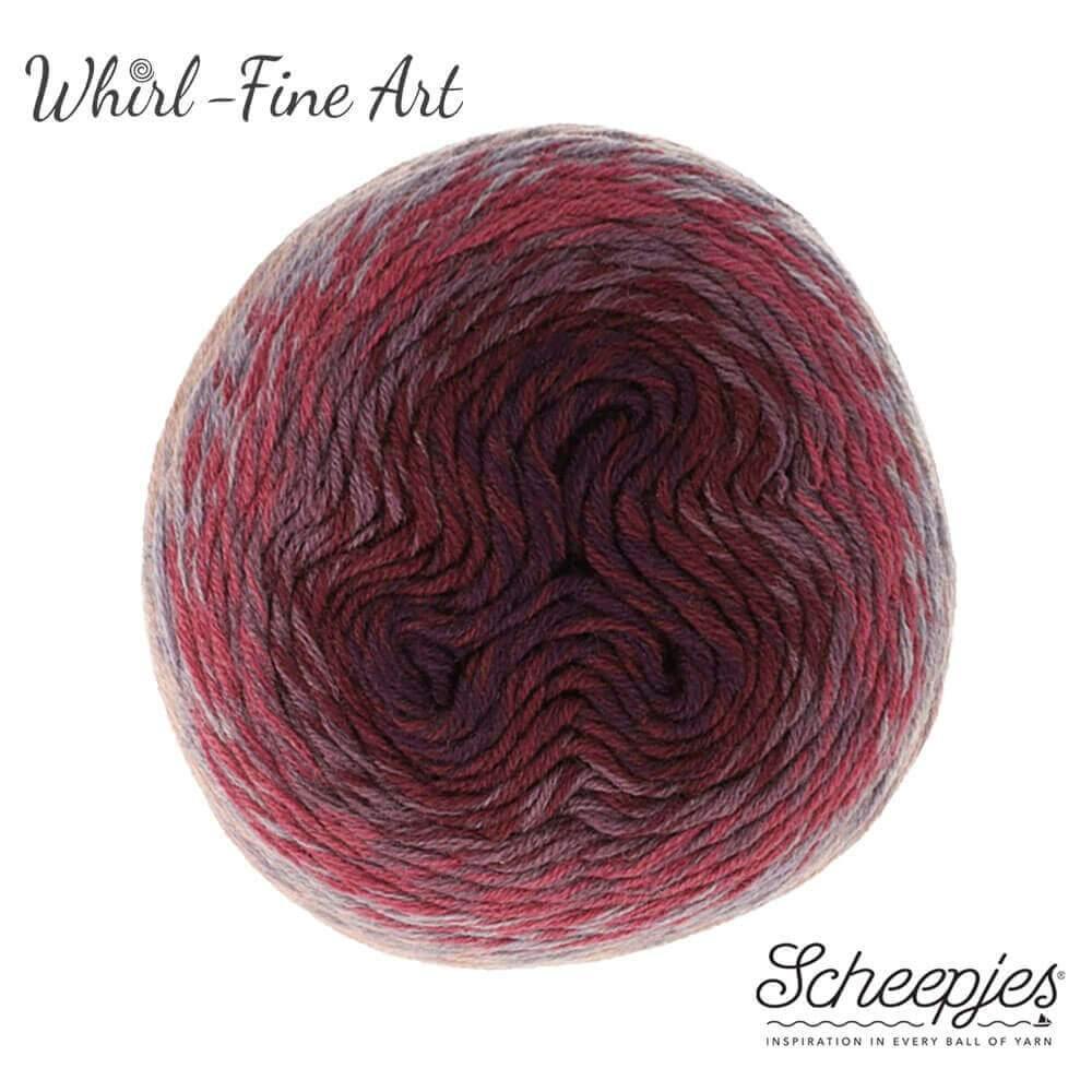 Scheepjes Whirl - Fine Art - Renaissance - Nitti Yarns - Amigurumi - Crochet - Knitting - Merino, Microfibre, Acrylic Mix Yarn - 4 Ply - NZ