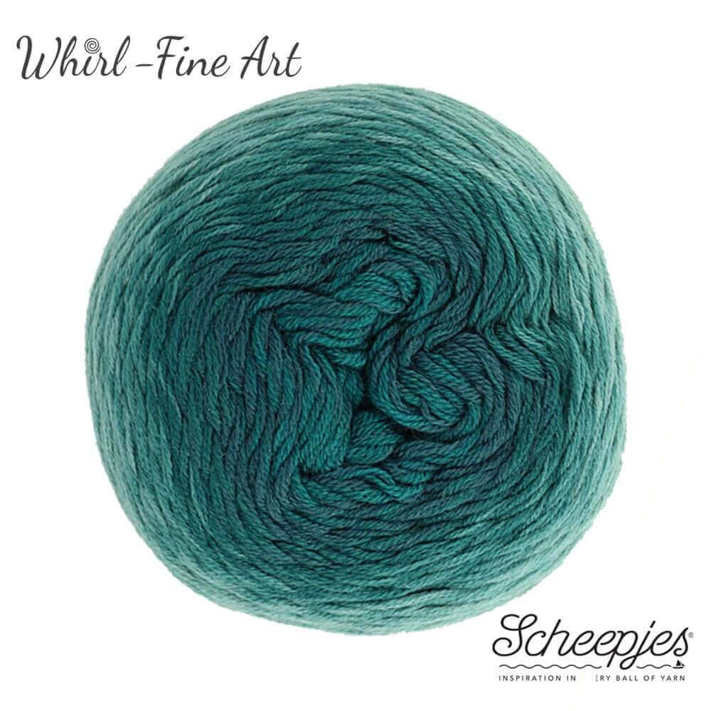 Scheepjes Whirl - Fine Art - Rococo - Nitti Yarns - Amigurumi - Crochet - Knitting - Merino, Microfibre, Acrylic Mix Yarn - 4 Ply - NZ